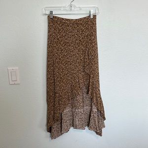 high low bohme maxi skirt